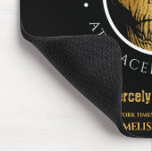 Tapis De Souris Logo Chevalier foncé Pad de souris (Coin)