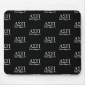 Tapis De Souris Logo Classique Delta Sigma Pi (Devant)