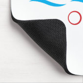 Tapis De Souris Logo cool moderne Triathlon (Coin)