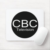 Tapis De Souris Logo de CBC TV Alt (Avec souris)