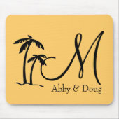 Tapis De Souris Logo de destination do-it-yourself Palm Tree (Devant)
