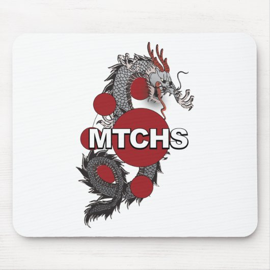 Tapis De Souris Logo de dragon de MTCHS (Devant)