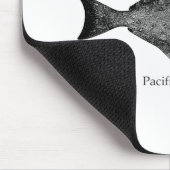 Tapis De Souris Logo de flétan Pacifique (Coin)