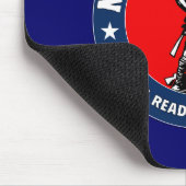 Tapis De Souris Logo de garde nationale d'armée (Coin)