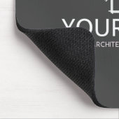 Tapis De Souris Logo de la société d'architecture de démarrage d'e (Coin)