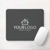 Tapis De Souris Logo de la société d'architecture de démarrage d'e (Avec souris)