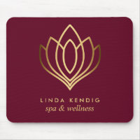 Logo de lotus or Ruby | Ajoutez votre nom personna