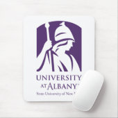 Tapis De Souris Logo de l'Université d'Albany (Avec souris)