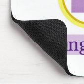 Tapis De Souris logo de maison d'ange (Coin)