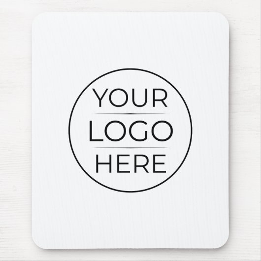 Tapis De Souris Logo de marque d'entreprise moderne (Devant)