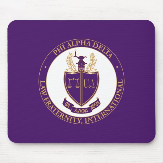 Tapis De Souris Logo de Phi Alpha Delta (Devant)
