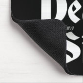 Tapis De Souris Logo de sept péchés mortels (Coin)