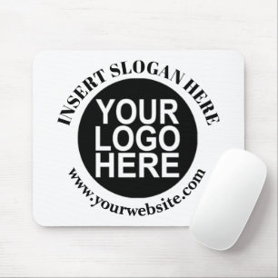 Tapis De Souris Logo de société personnalisé promotionnel