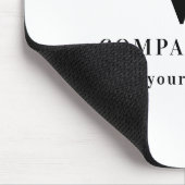 Tapis De Souris Logo de société professionnel monogramme nom site (Coin)