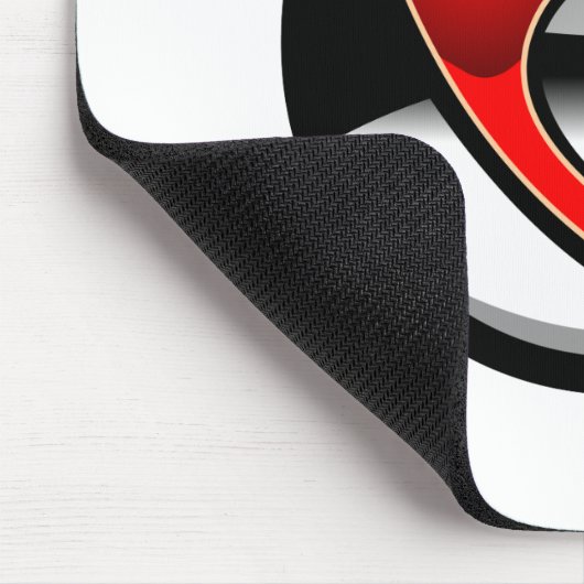 Tapis De Souris Logo de station spatiale de Virtupets d'équipe (Coin)