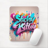 Tapis De Souris "Logo de style urbain" (Avec souris)