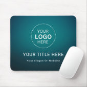 Tapis de souris Logo d'entreprise (Avec souris)