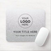 Tapis de souris Logo d'entreprise (Avec souris)