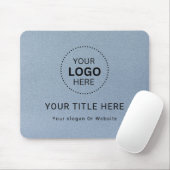 Tapis de souris Logo d'entreprise (Avec souris)