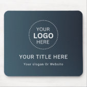 Tapis de souris Logo d'entreprise (Devant)