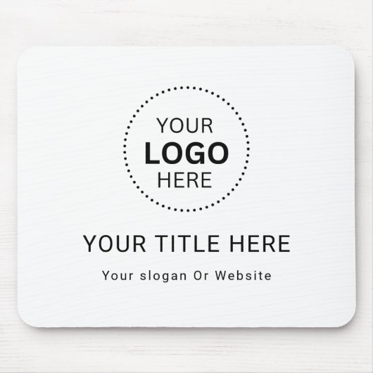Tapis de souris Logo d'entreprise (Devant)