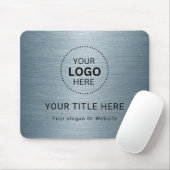 Tapis de souris Logo d'entreprise (Avec souris)