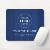 Tapis de souris Logo d'entreprise (Avec souris)