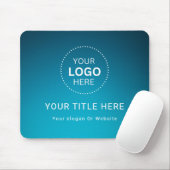 Tapis de souris Logo d'entreprise (Avec souris)