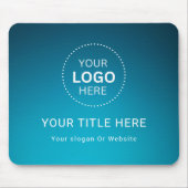 Tapis de souris Logo d'entreprise (Devant)