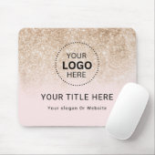Tapis de souris Logo d'entreprise (Avec souris)