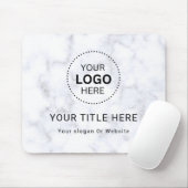 Tapis de souris Logo d'entreprise (Avec souris)