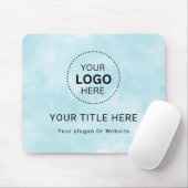 Tapis de souris Logo d'entreprise (Avec souris)