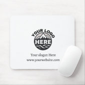 Tapis De Souris Logo d'entreprise Entreprise Marque blanche (Avec souris)