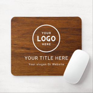 Tapis De Souris Logo d'entreprise minimaliste moderne