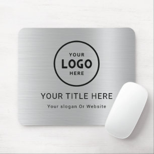 Tapis De Souris Logo d'entreprise minimaliste moderne