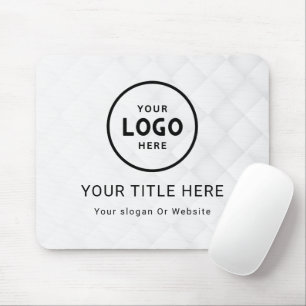 Tapis De Souris Logo d'entreprise minimaliste moderne