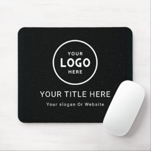 Tapis De Souris Logo d'entreprise minimaliste moderne