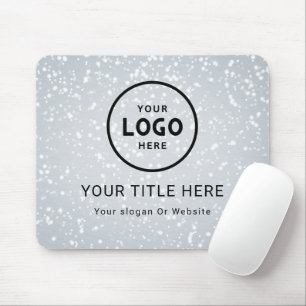 Tapis De Souris Logo d'entreprise minimaliste moderne