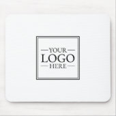 Tapis De Souris Logo d'entreprise personnalisé (Devant)