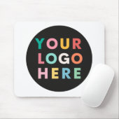 Tapis De Souris Logo d'entreprise personnalisé (Avec souris)