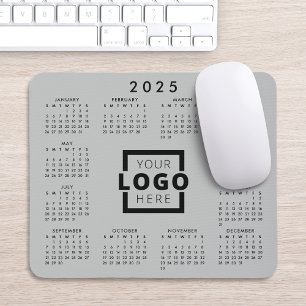 Tapis De Souris Logo d'entreprise personnalisé Calendrier Entrepri