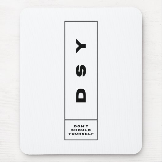 TAPIS DE SOURIS LOGO DSY UN (Devant)