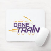 Tapis De Souris Logo du train UAlbany Dane (Avec souris)