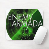 Tapis De Souris Logo ennemi Mousepad de sonar d'armada (Avec souris)