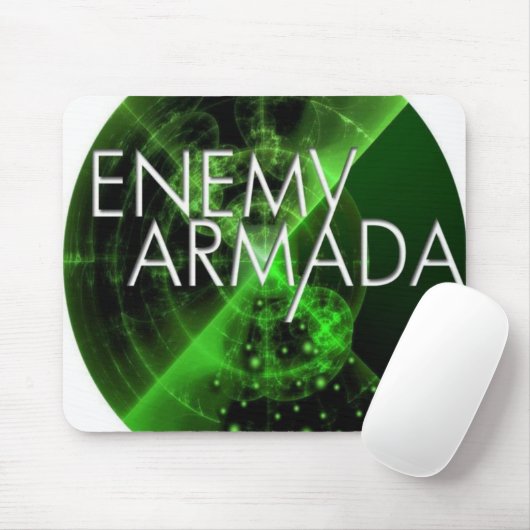 Tapis De Souris Logo ennemi Mousepad de sonar d'armada (Avec souris)