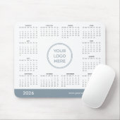 Tapis de souris Logo Entreprise Calendrier personn (Avec souris)