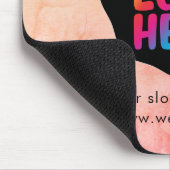 Tapis De Souris Logo | Entreprise Entreprise Marquée sur mesure (Coin)