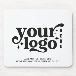 Tapis De Souris Logo Entreprise Société Marque Blanc Promotionnel