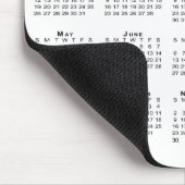 Tapis De Souris Logo et texte de l'entreprise Calendrier 2025 en b (Coin)