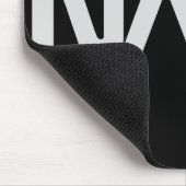 Tapis De Souris Logo gris de ver de la NASA (Coin)